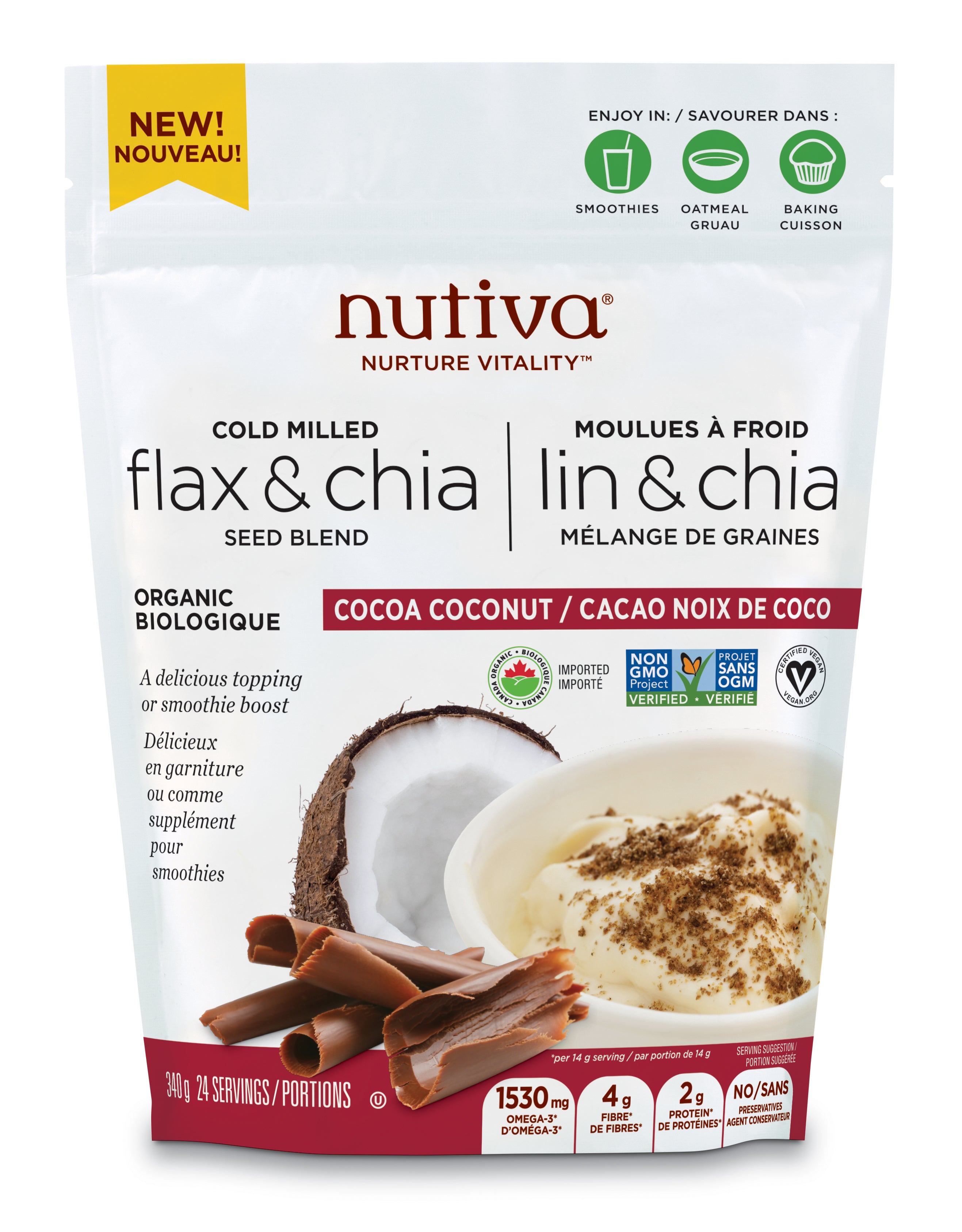 Flax & Chia - Cocoa Coconut