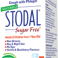 Stodal Adults Cough Syrup S/F