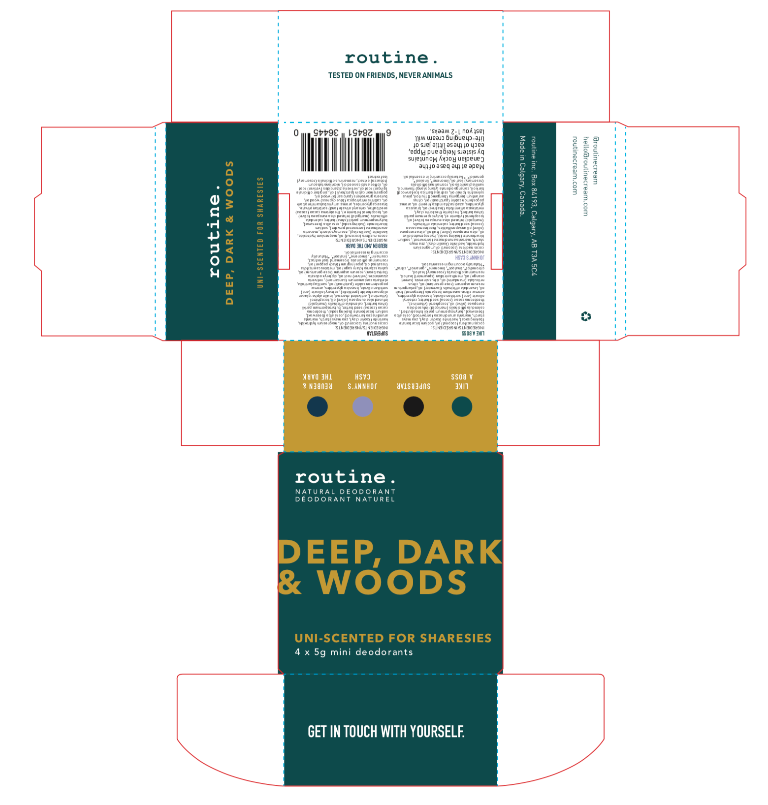 Deep, Dark & Woods Minis Kit