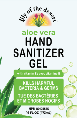 Aloe Vera Hand Sanitizer