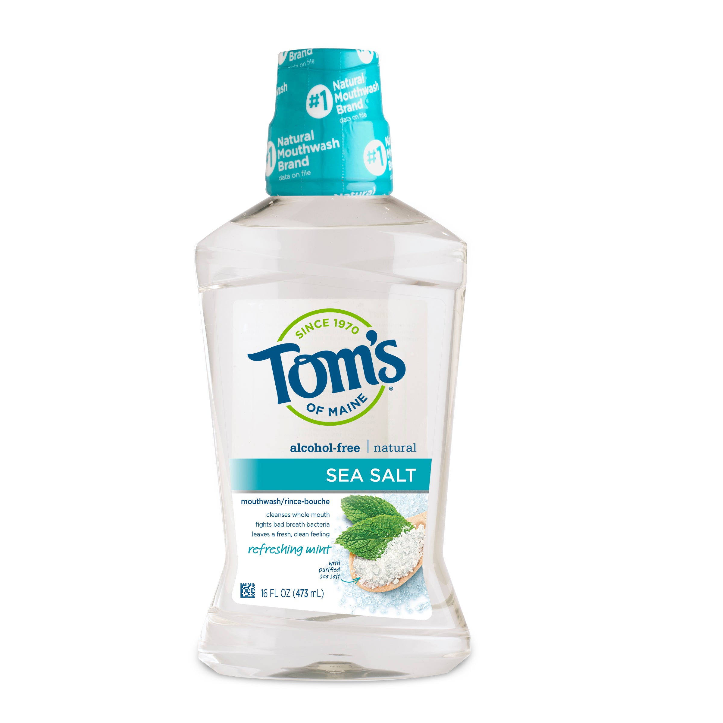 Refreshing Mint Sea Salt Mouthwash