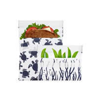 Reusable Bag Set, Velcro Turtle