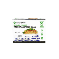 Paper Sandwich Bags - Shark