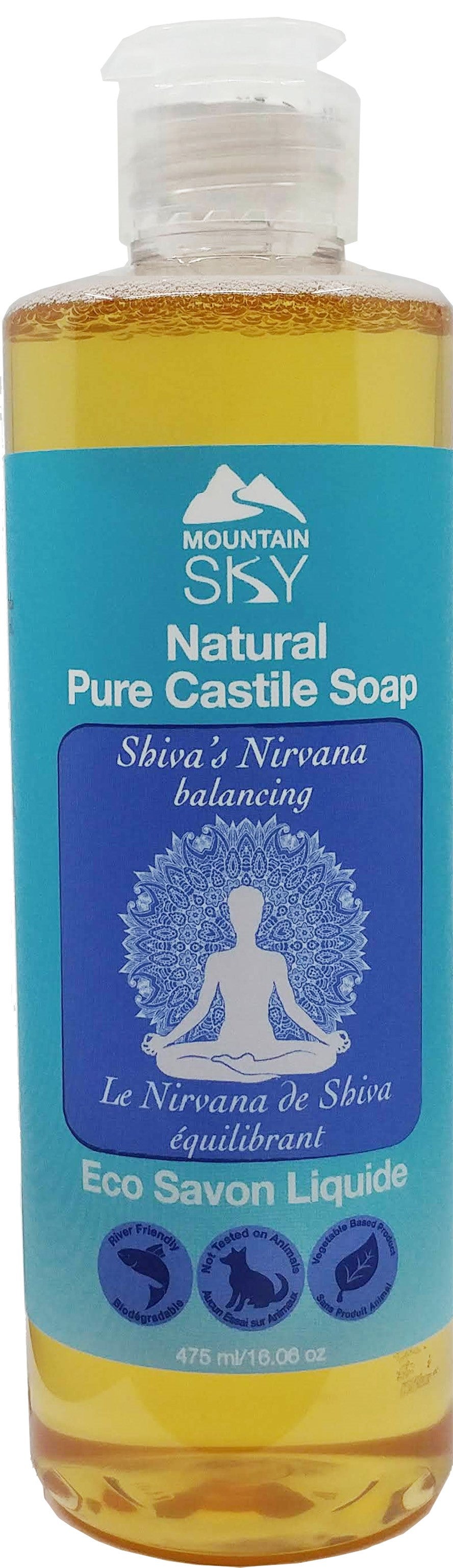 Shiva's Nirvana Castile Liquid Soap