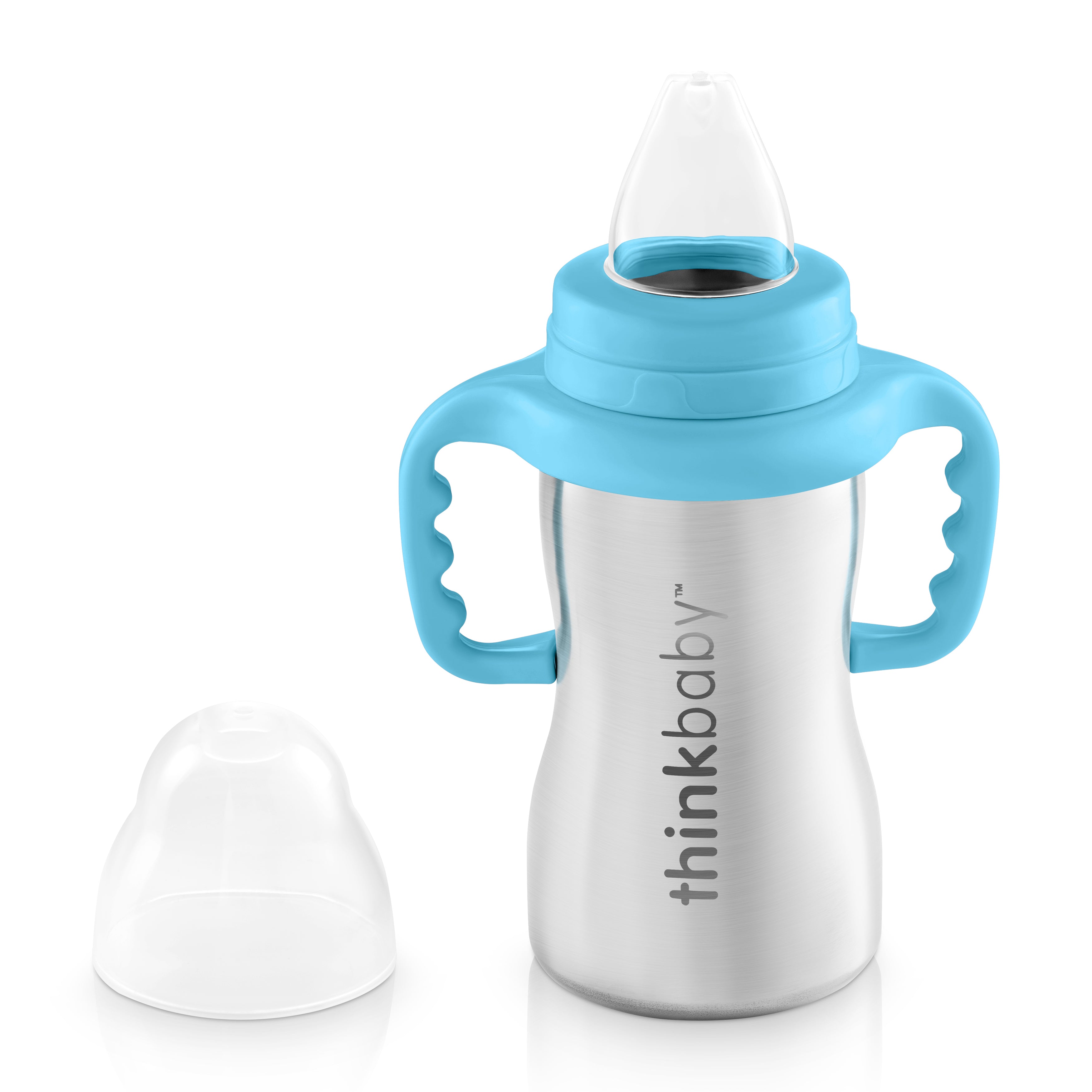 Stainless Steel Sippy Cup Blue