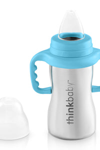 Stainless Steel Sippy Cup Blue