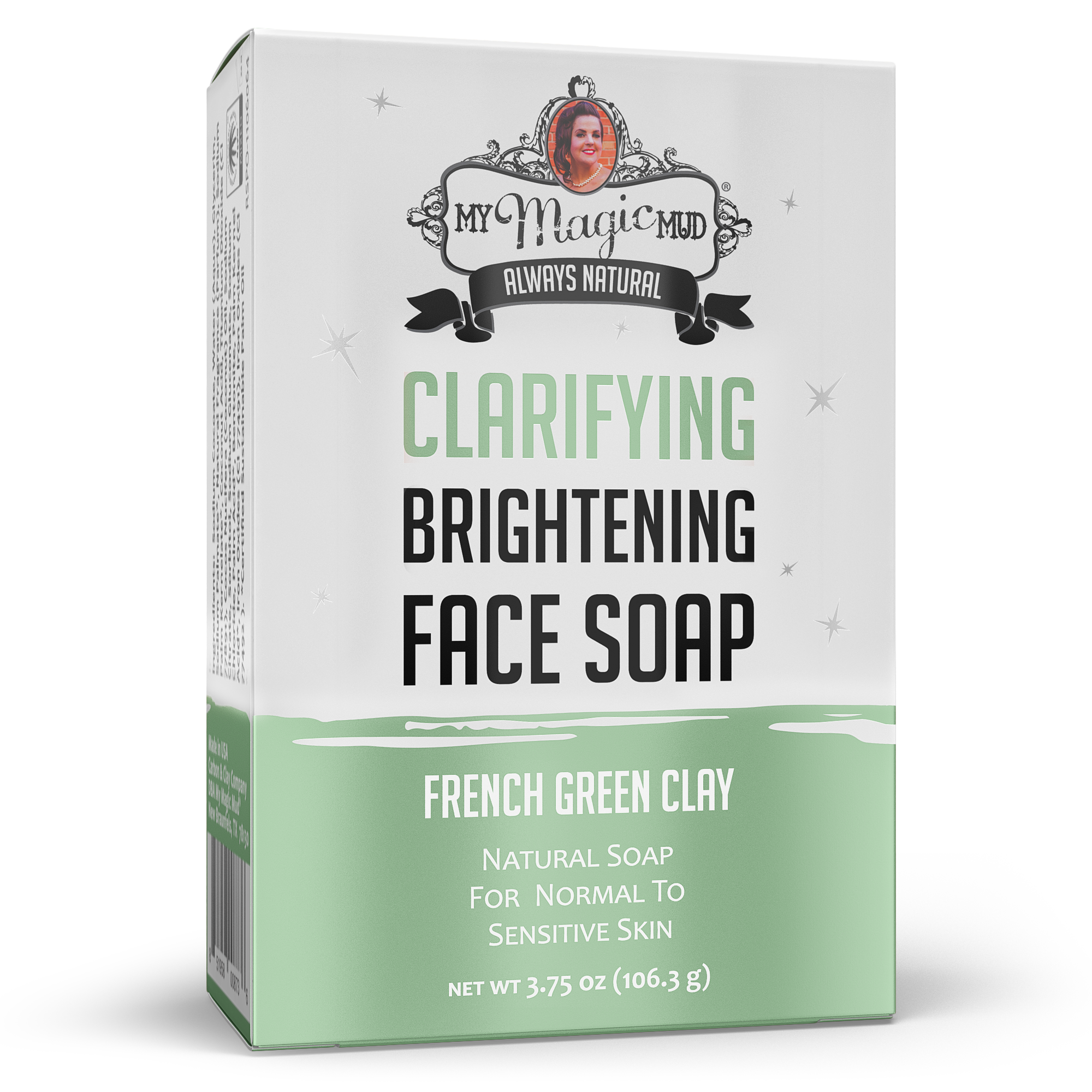 Green Clay Brightening Face Soap