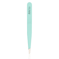 Slant Tip Tweezers - Turquoise