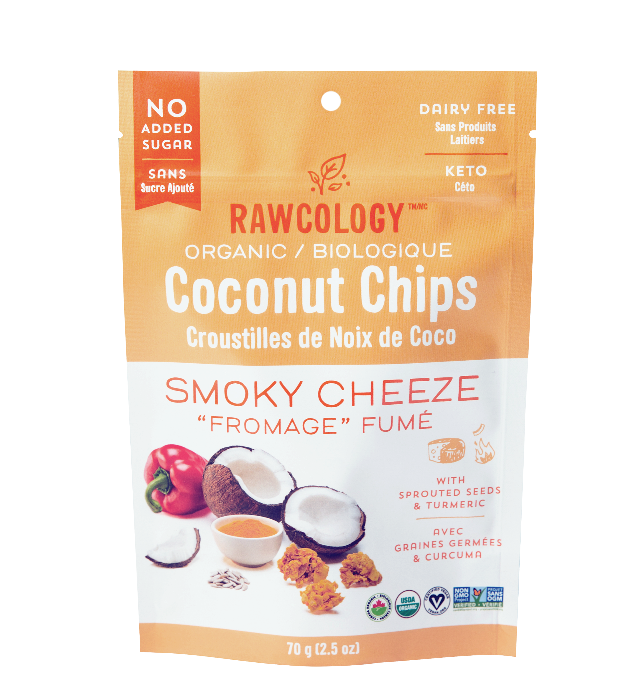 Smoky Cheeze Coconut Chips