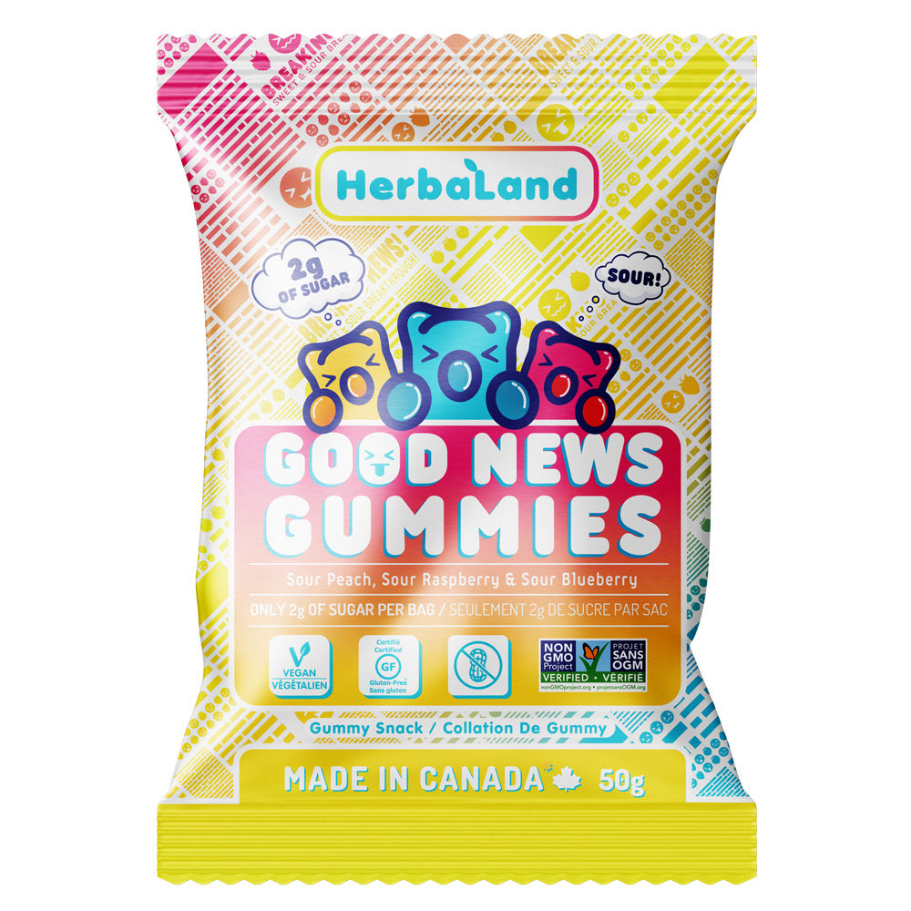 Sour Good News Gummies Tart Trio