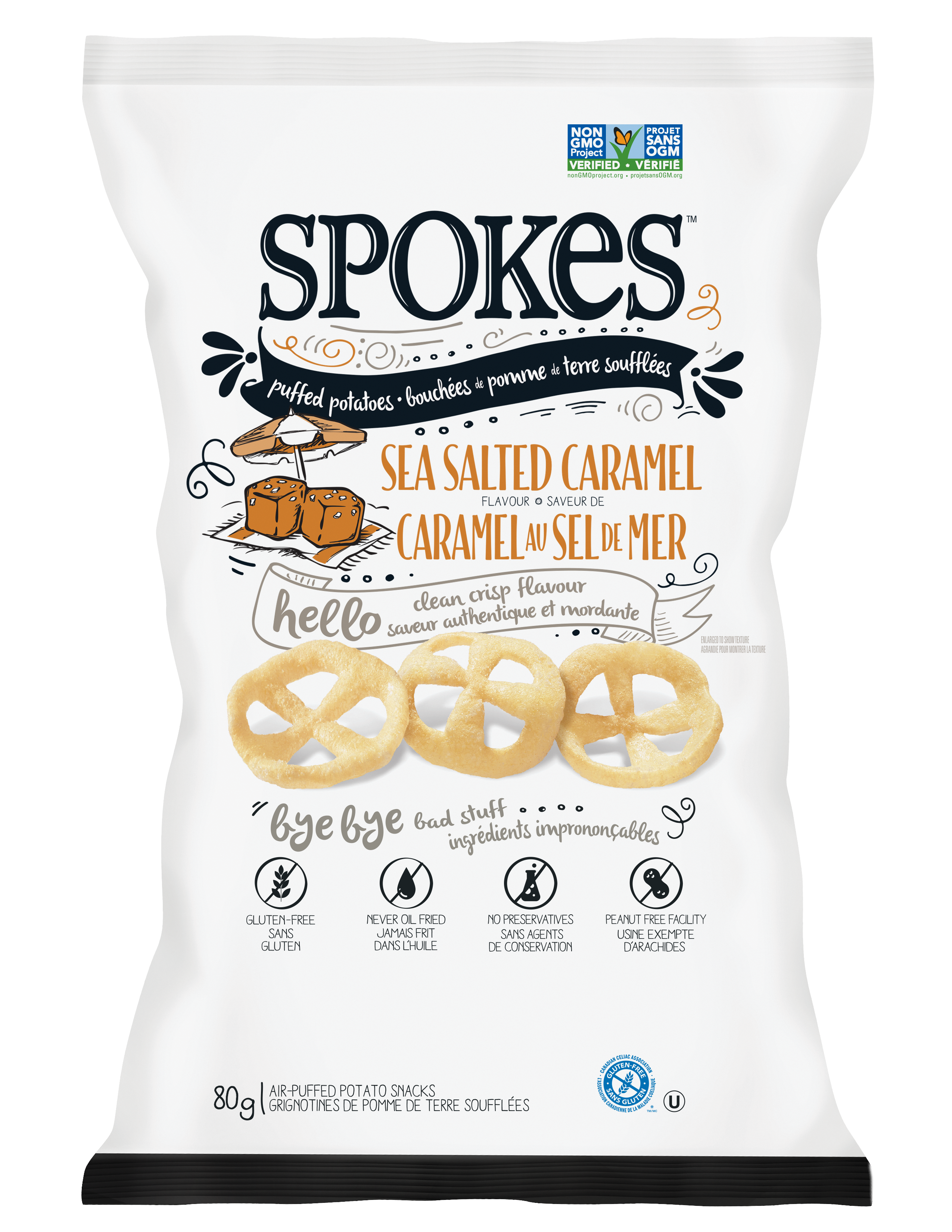  Spokes Snacks Sea Salted Caramel 