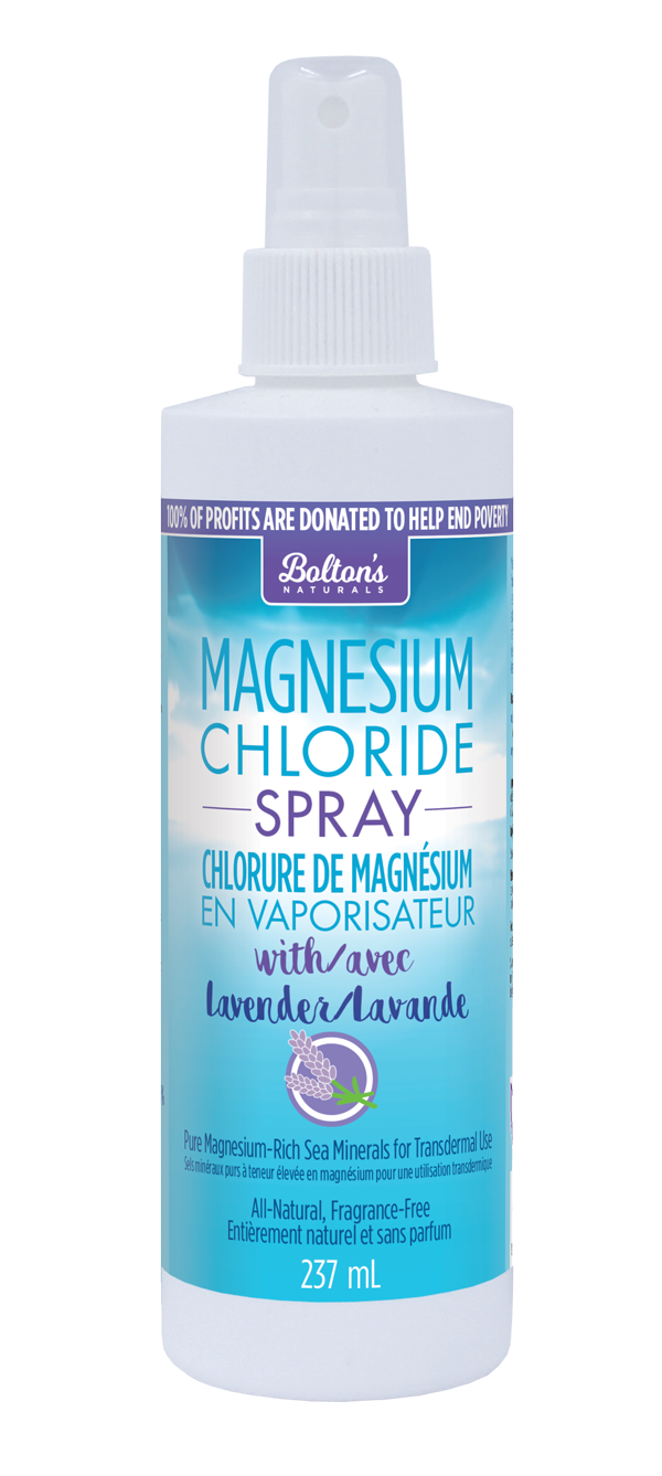 Magnesium Chloride Spray w Lavender