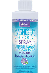 Magnesium Chloride Spray w Lavender