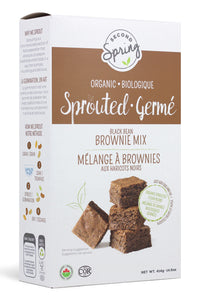 Sprouted Black Bean Brownie Mix