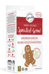 Organic Sprouted Gingerbread Cookie