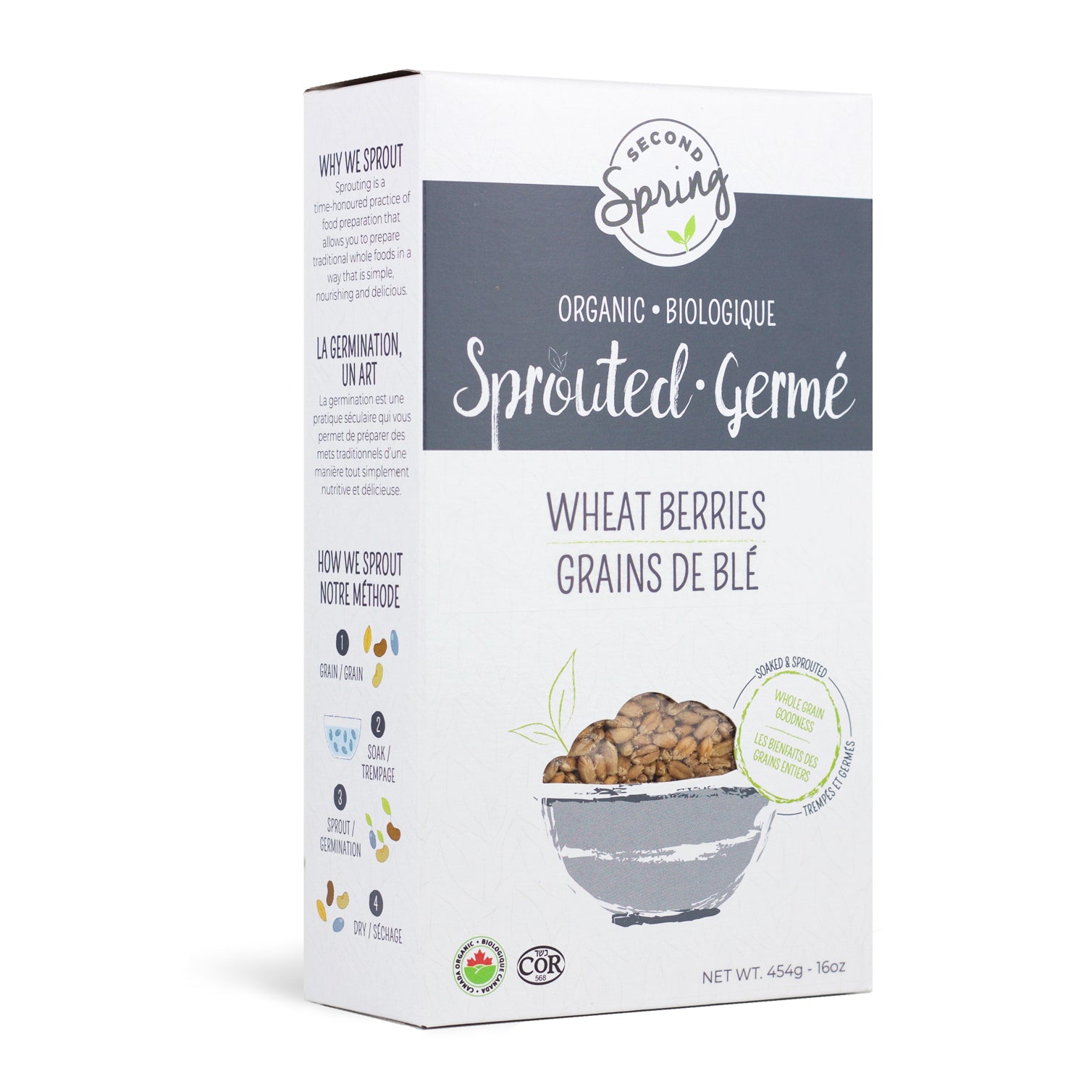 Sprouted Wheat Berries