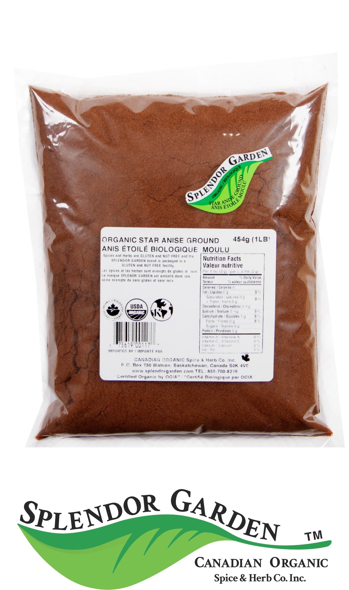 Organic Star Anise Ground