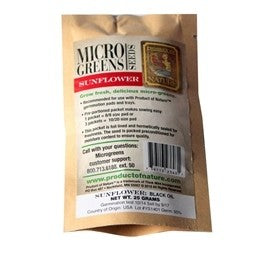 Sunflower Microgreen Seed