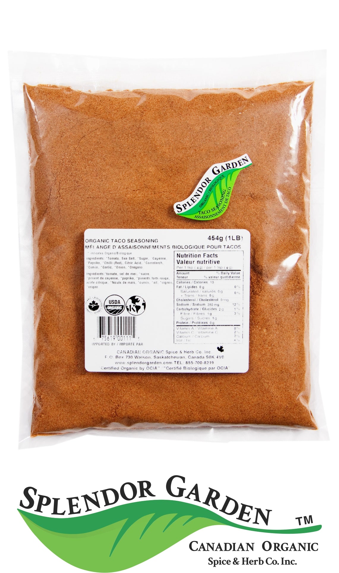 Organic Taco Seasoning