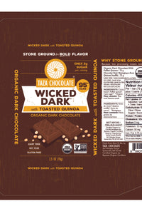 Wicked Dark 95% with Toasted Quinoa