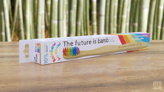 Rainbow Adult Soft Toothbrush