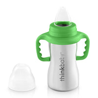 Stainless Steel Sippy Cup Green