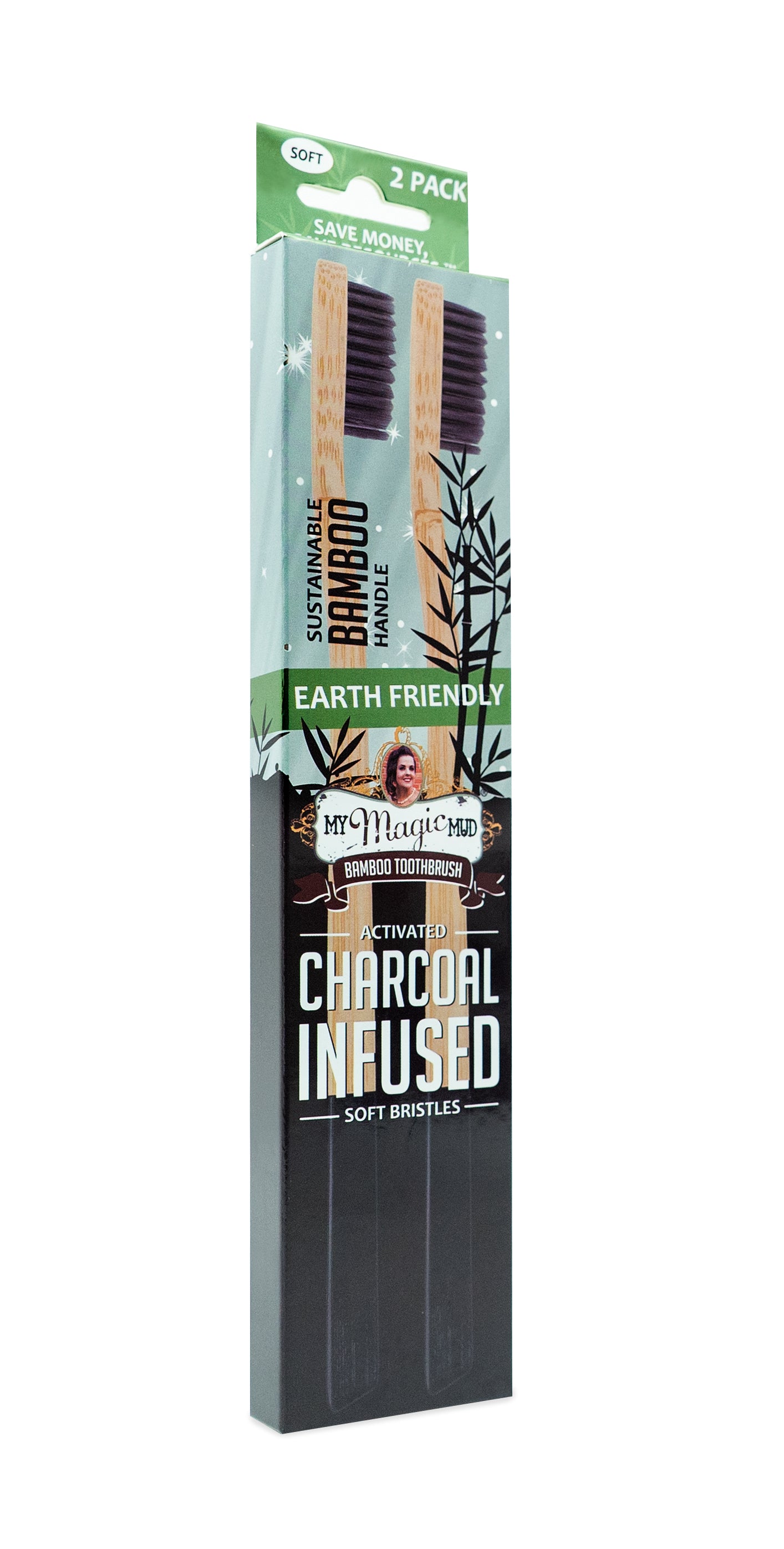 Bamboo ToothBrushes Dual Pack