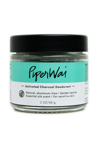 Activated Charcoal Deodorant - Jar