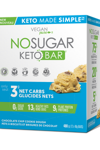 No Sugar Keto Bar Choc Chip