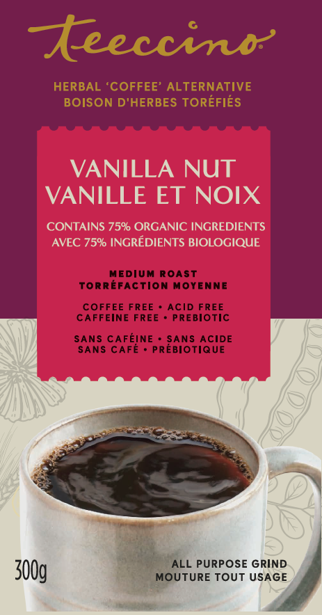 Vanilla Nut Chicory Herbal Coffee