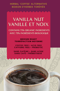 Vanilla Nut Chicory Herbal Coffee