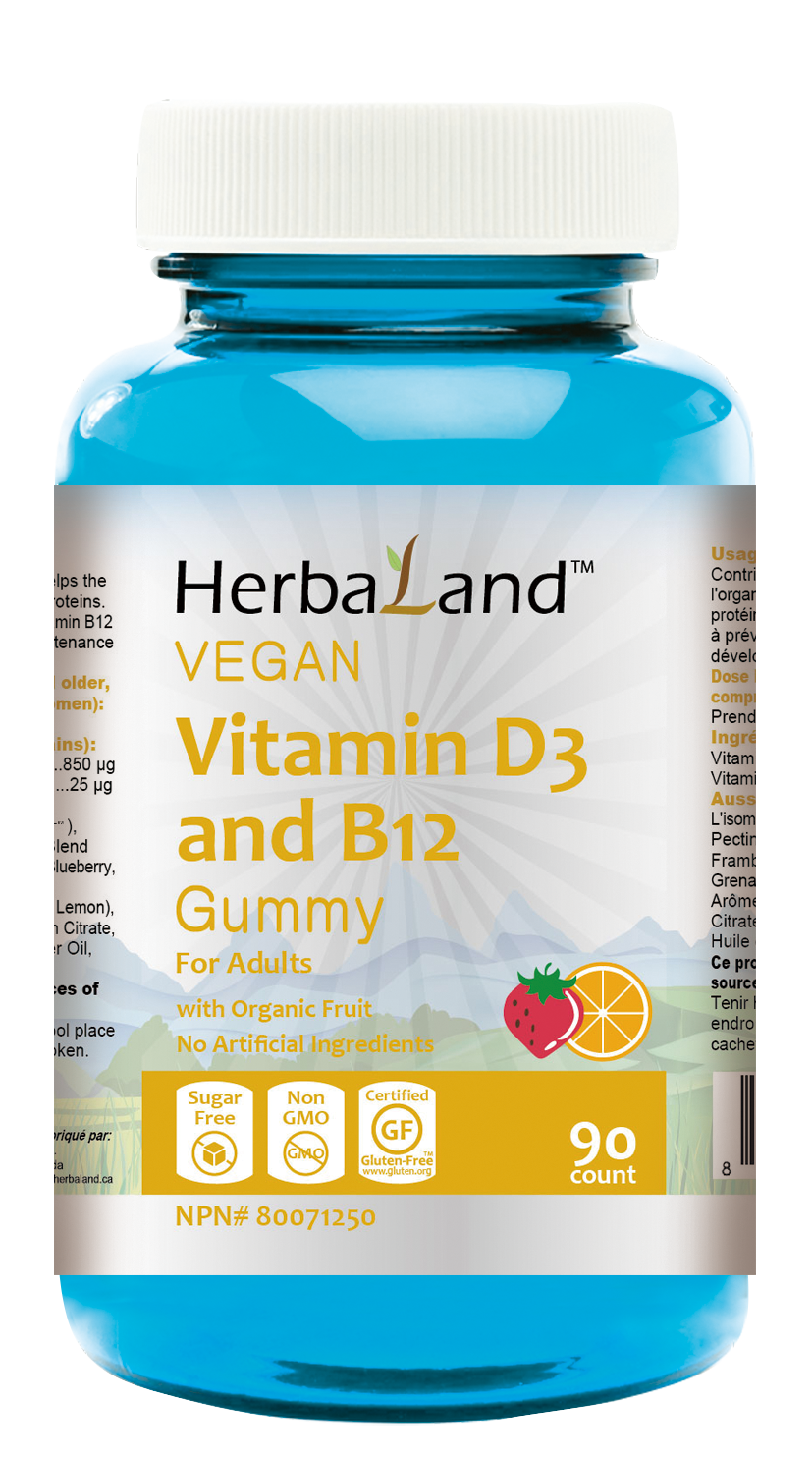 Gummy for Adults: Vegan D3 & B12