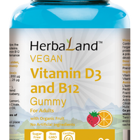 Gummy for Adults: Vegan D3 & B12