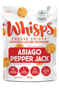 Asiago Pepper Cheese Crisps