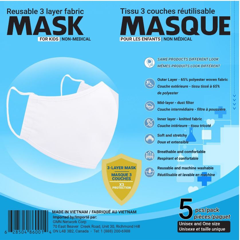 Mask for Kids White