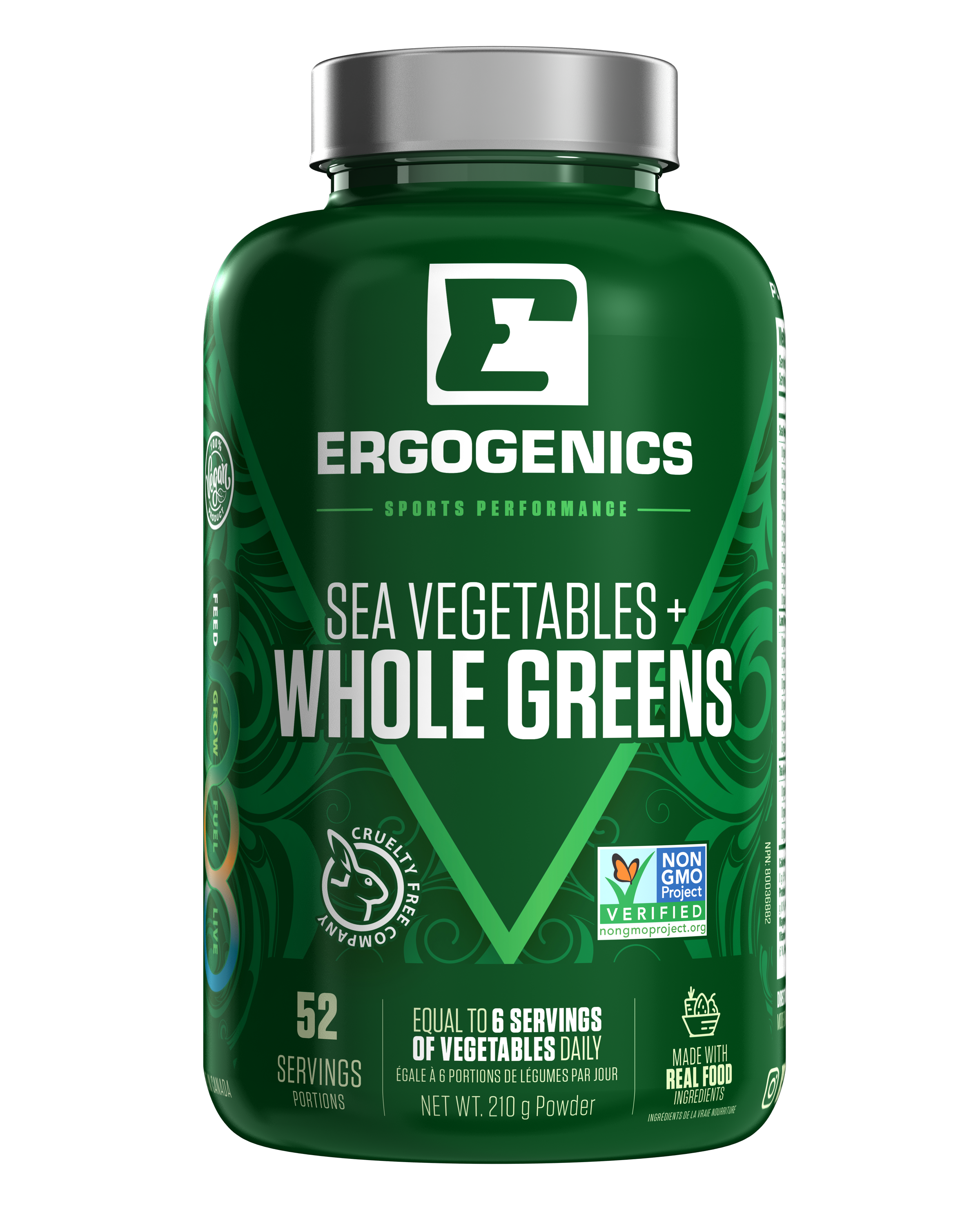 Organic Whole Greens Powder