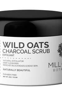 Wild Oats Charcoal Scrub