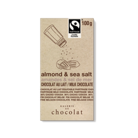 Fairtrade Milk Almond Sea Salt  Bar