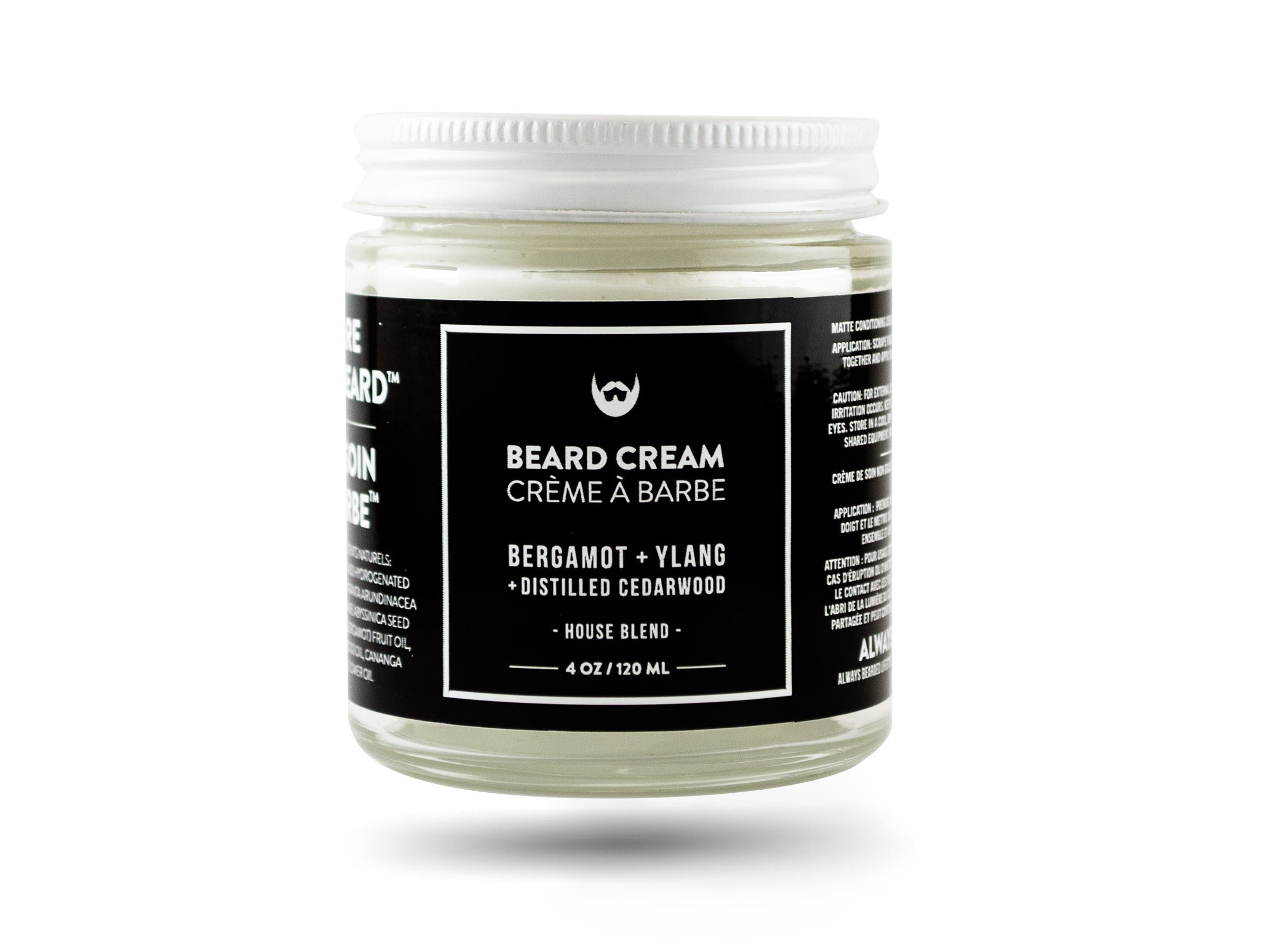 Beard Cream: Bergamot, Ylang, Cedar