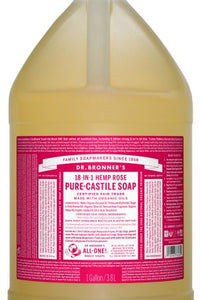 Rose Pure-Castile Liquid Soap