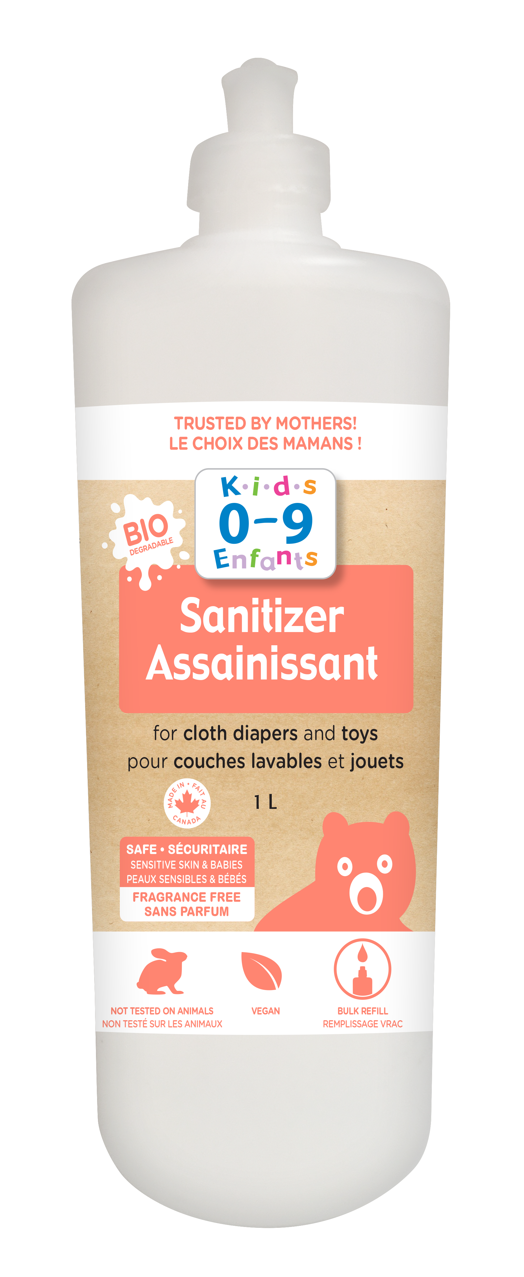 Kids 0-9 Sanitizer - Toys, Diapers