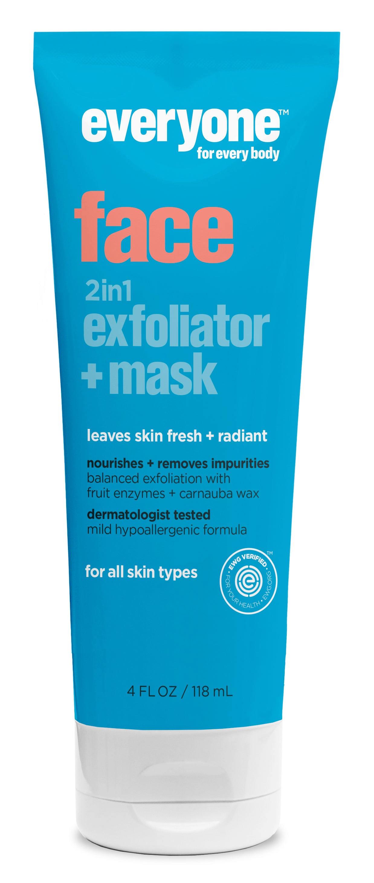 Face 2in1 Exfoliator/Mask Tube