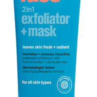 Face 2in1 Exfoliator/Mask Tube