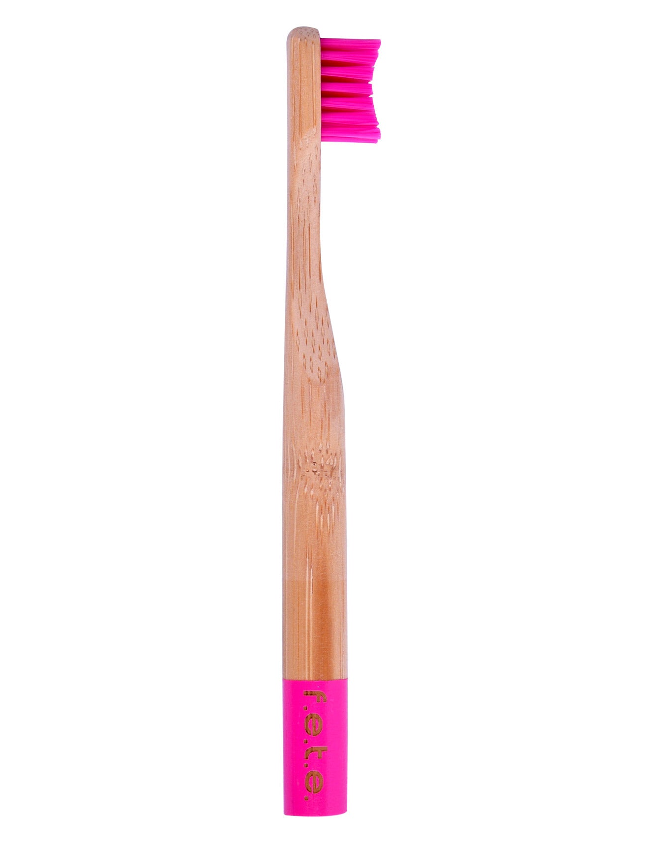 Child Bamboo Toothbrush Pink