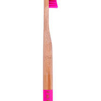 Child Bamboo Toothbrush Pink