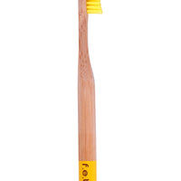 Child Bamboo Toothbrush Yellow