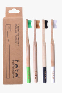 Bamboo Toothbrush Multi pack Firm