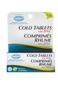 Cold Tablets with Zinc Blue Line