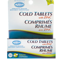 Cold Tablets with Zinc Blue Line