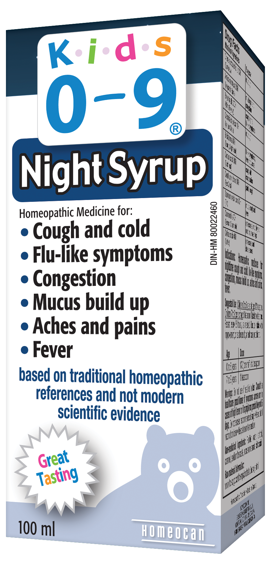 KIDS 0-9 Cough & Cold Nighttime